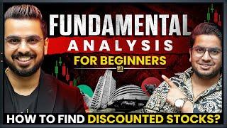 Fundamental Analysis  Share Market for Beginners  How to Find Discounted Stocks for Investment?