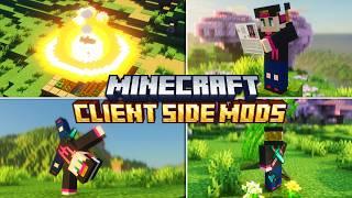 30 Best 1.21 Minecraft Client Side Mods︱Forge & Fabric︱1.21 & Below