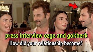 Exclusive press interview for gokberk and ozge complete and translated into English HD