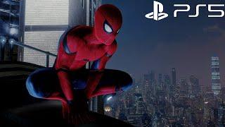 Spider-Man Remastered PS5 - Stark Suit Free Roam Gameplay 4K 60FPS Performance RT Mode