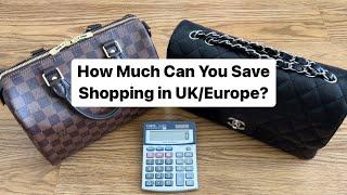 Luxury Shopping in UKEurope {Understanding the VAT Refund Policy & Other Factors for Saving Money}