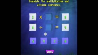 Relate Division and Multiplication - Division Facts  3rd Grade Splash Math