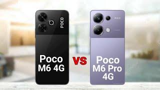Poco M6 4G vs Poco M6 Pro 4G
