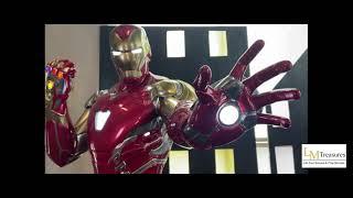 Avengers End Game Iron Man 11 Mark 85 With Nano Glove Life Size Statue #10 in the world