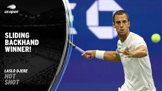 AMAZING Laslo Djere Backhand Winner  2023 US Open