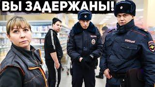 СОТРУДНИК ПОЖАЛЕЛ ЧТО ПРИМЕНЯЛ ФИЗИЧЕСКУЮ СИЛУ  ЗАДЕРЖАЛИ В МАГАЗИНЕ И УВЕЗЛИ В ОТДЕЛ