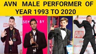 AVN Male Performer of the year  Winner 1993 to 2020 MALE Performer  Manual Ferrara James Dean