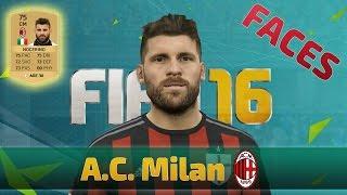 FIFA 16 Milan Player Faces PS4XBOX ONEPC