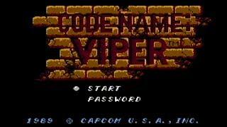 Code Name Viper - NES Gameplay