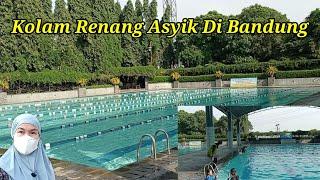 Kolam Renang Batununggal Bandung. Berenang Jaga Jarak.