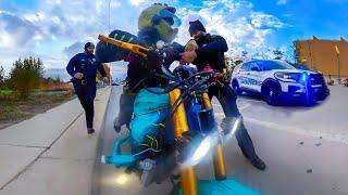 ANGRY & COOL COPS vs BIKERS   POLICE vs MOTORCYCLE 2023