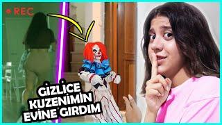 KUZENİMİN EVİNDE GİZLİCE KALIP KORKUTTUM ? YAĞMUR KAYA