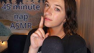 asmr  45 minute guided nap with gentle wakeup 
