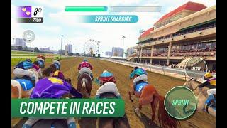 Enjoy the ultimate horse racing  Horse Racing  Racing Gamplay  Race  Animal Race  SAO Game