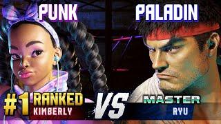 SF6 ▰ PUNK #1 Ranked Kimberly vs PALADIN Ryu ▰ High Level Gameplay