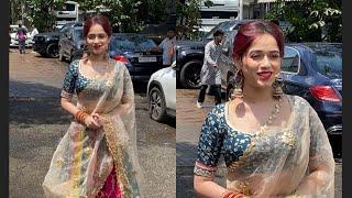 Jannat Zubair In Indian Look  ️ At Laughter Chefs Unlimited Entertainment in Mumbai