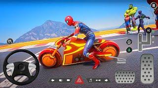 Örümcek Adam Motor Oyunu - Super Bike Games - Android Gameplay