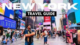 NEW YORK Travel Guide 2024 in Hindi  Best Things to do in NEW YORK NYC Tourist Places To See Hindi