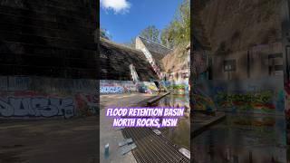 Flood Retention Basin North Rocks NSW #shorts #abandonedoz #urbex