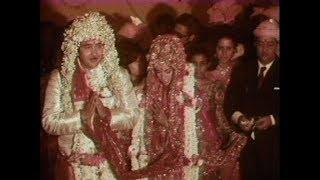 Randhir Kapoor and Babita wedding ceremony 1971 - rare video Rishi Kapoor present