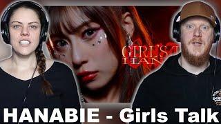 COUPLE React to Hanabie - Girls Talk  OB DAVE REACTS