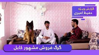 Kabul’s famous dog seller in Hafiz Amiri report  گرگ فروش مشهور کابل در گزارش حفیظ امیری