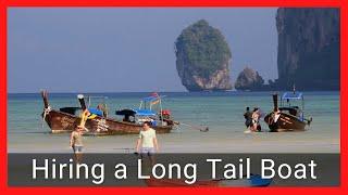 HIRING A LONG TAIL BOAT  Follow Your Own Pace   Explore islands and beaches ️