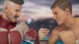 Jean Claude Van Damme Dialogue with Omni-Man in Mortal Kombat 1