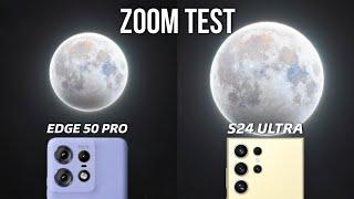 Motorola Edge 50 Pro vs Samsung Galaxy S24 Ultra Zoom Test