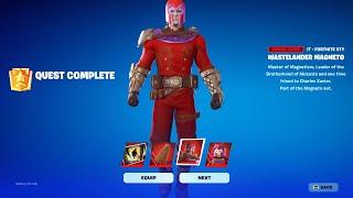 How To Unlock Magneto Skin - Complete page 1 Quests of Magento Quest in Fortnite