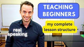 How to Teach English to Beginners Creating a Full Lesson