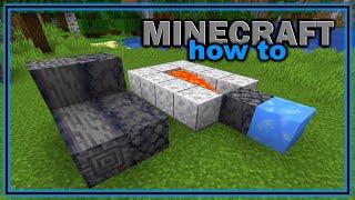 How to Find Make and Use Basalt  Easy Minecraft Tutorial