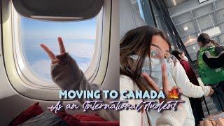 Moving To Canada As an International Student   Airport passport travel food  Capilano