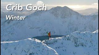 Crib Goch Traverse in Winter