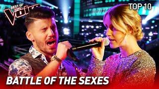 TOP 10  BOY-GIRL DUETS in The Voice