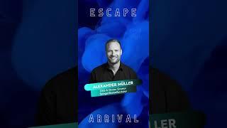 Escape & Arrival Days - Der erste Speaker steht fest 