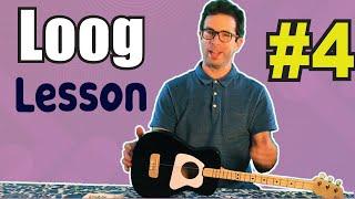 How to Play Loog Guitar for Beginners  Lesson #4 Hot Cross Buns