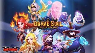 Brave Soul Frozen Dungeon Gameplay - Android Ios Apk Idle Rpg Game