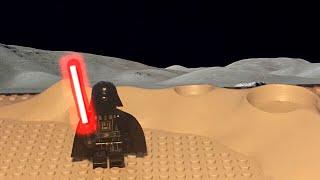 Lego Darth Vader Lightsaber Test