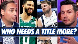 Legacy Talk Is this Finals More Important For Jayson Tatum or Luka Doncic?