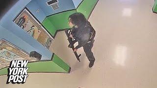 Disturbing new footage shows Salvador Ramos in Uvalde school cops running  New York Post