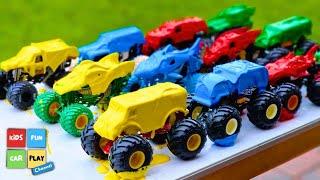 The Monster Truck Color Guessing Game