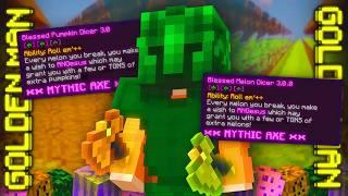 These Farming Upgrades are INSANE - Hypixel Skyblock Goldenman #32