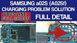 Samsung a025f charging problem  Samsung a02s a025f charging jumper solution