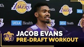 Cincinnati Guard Jacob Evans 2018 Lakers Pre-Draft Workout