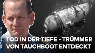 TAUCHBOOT-TRÜMMER ENTDECKT Eisiger Tod in der Tiefe - Küstenwache glaubt an Implosion des U-Boots