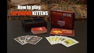 How to Play Exploding Kittens