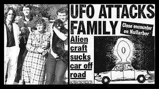 1988 on the Nullarbor Plain an egg-shaped UFO lifted up the Knowles family car