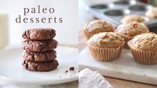 3 EASY DESSERT RECIPES  gluten + dairy free