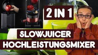 Hurom M100 2 in 1  Der beste Slowjuicer und Hochleistungsmixer in einem Gerät